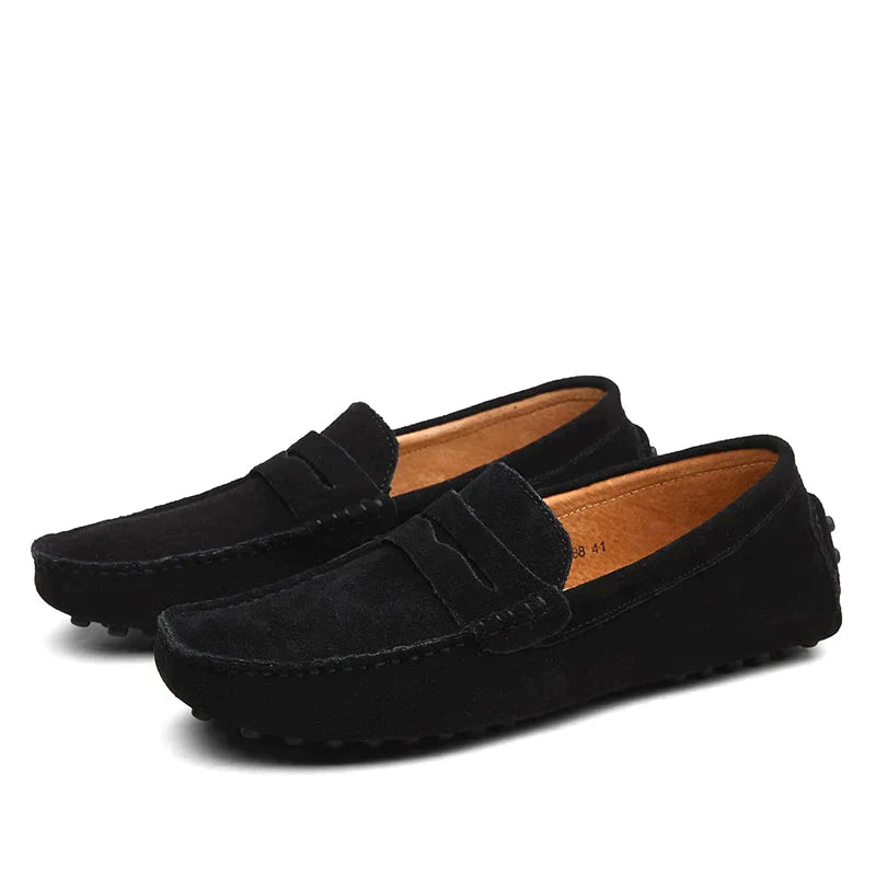 Angus | Men's Italian Style Suede Loafers