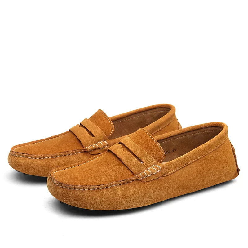 Angus | Men's Italian Style Suede Loafers