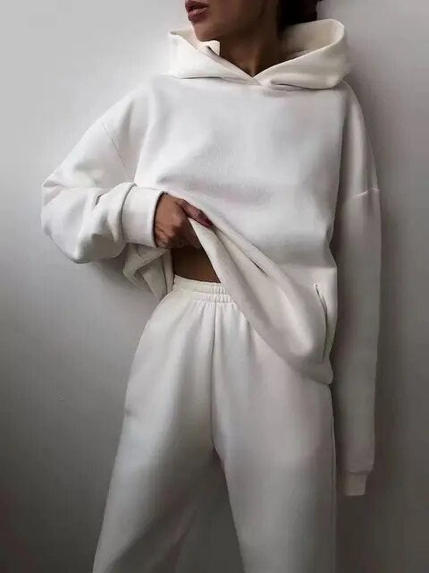 Cozy Hoodie and Sweatpants Set