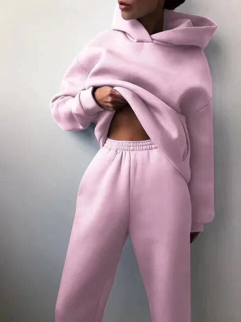 Cozy Hoodie and Sweatpants Set