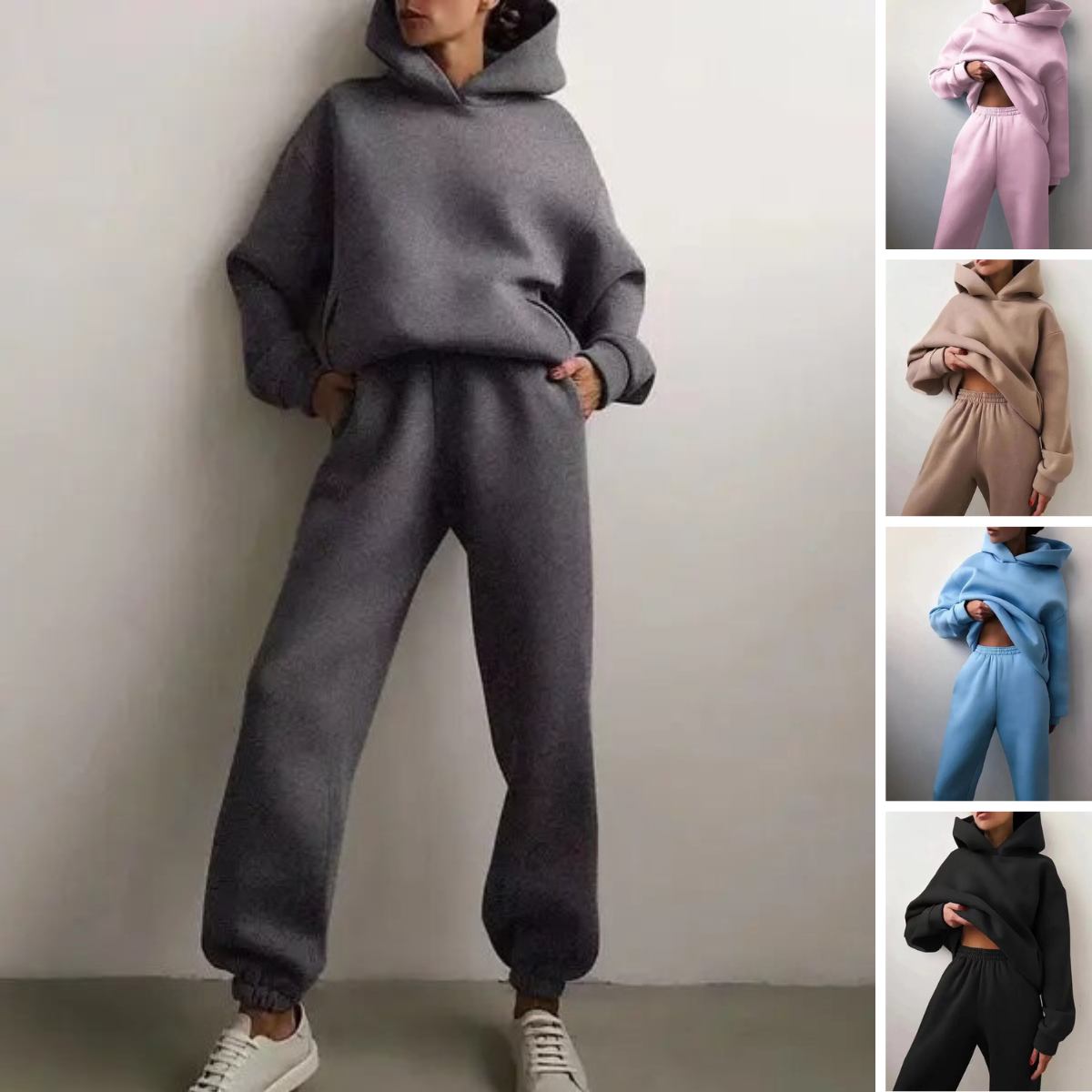 Cozy Hoodie and Sweatpants Set