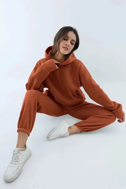 Cozy Hoodie and Sweatpants Set