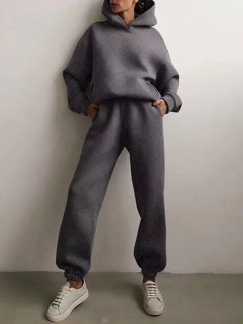 Cozy Hoodie and Sweatpants Set
