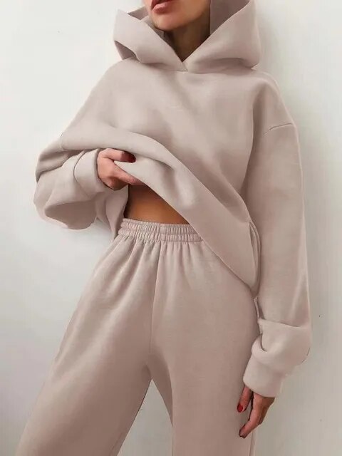 Cozy Hoodie and Sweatpants Set