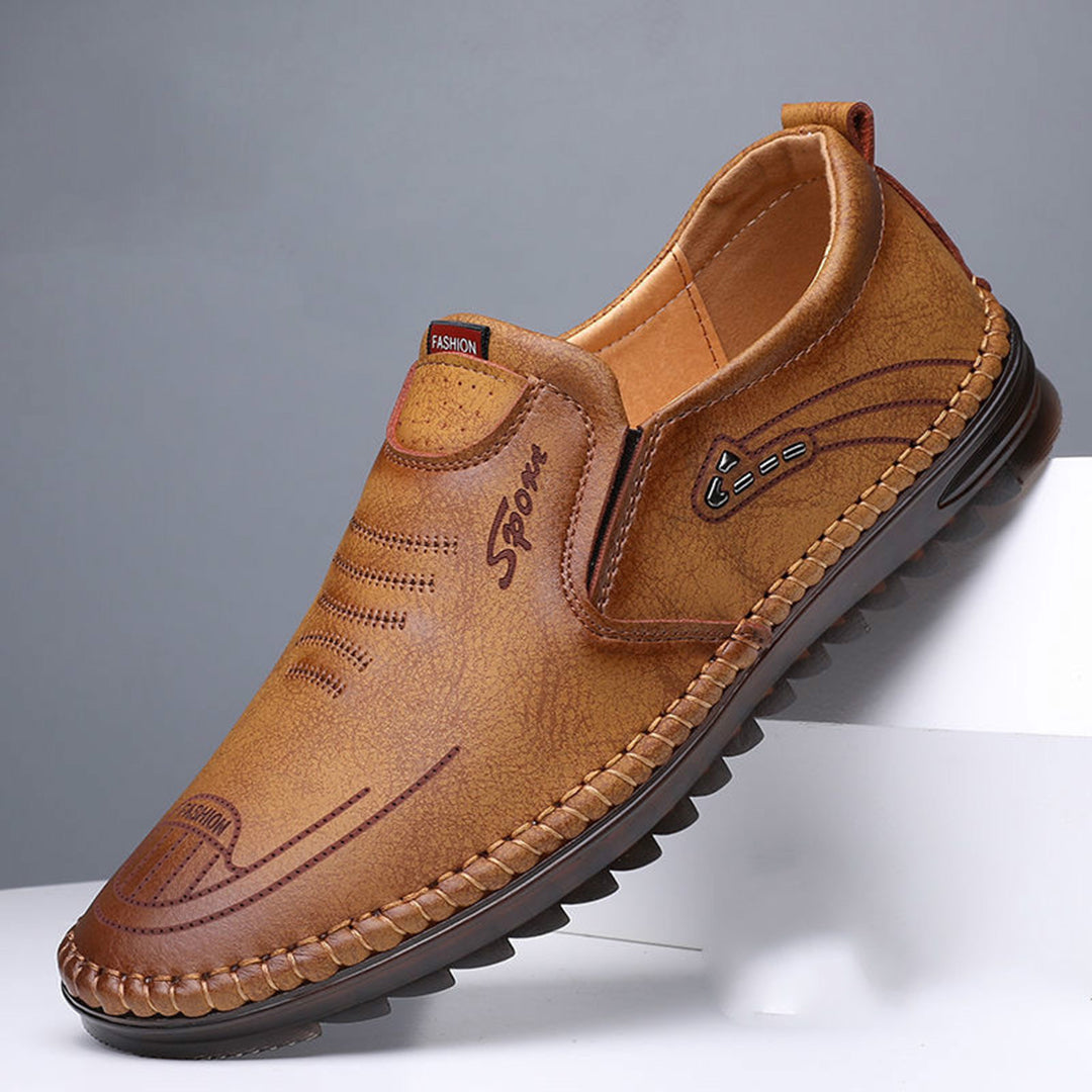 Arlo - orthopedic leather men's loafers