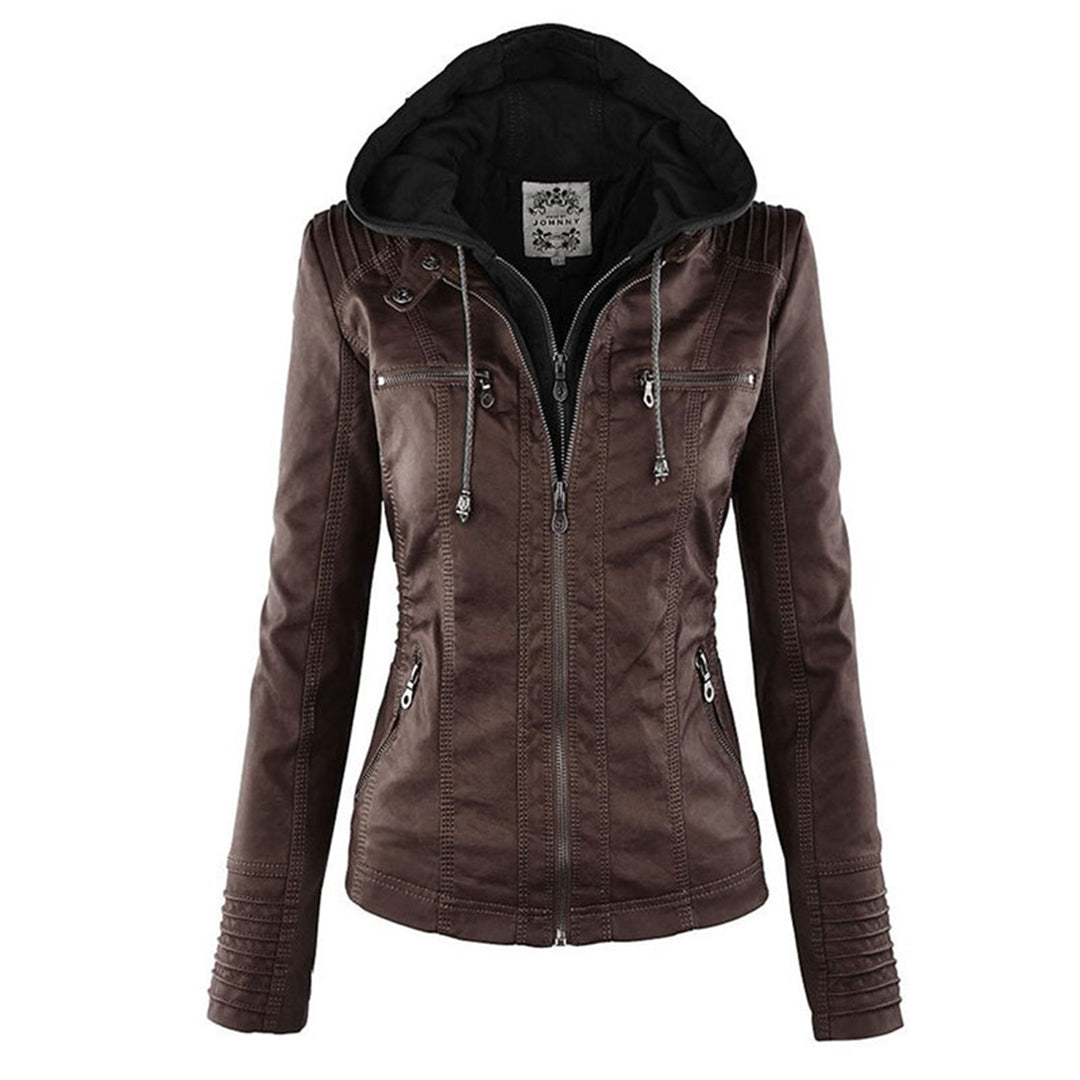Women's Leather Summer Jacket – Chic, Lightweight & Stylish