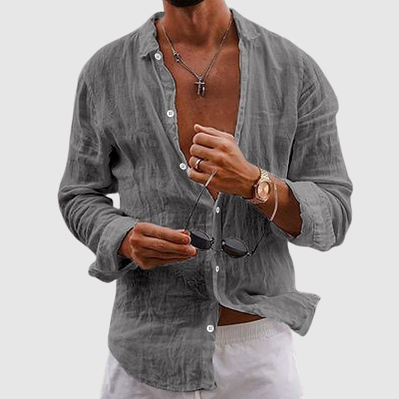 Oscar | Men's Linen Shirt for Casual Wear