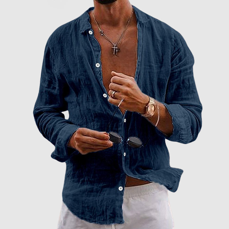 Oscar | Men's Linen Shirt for Casual Wear