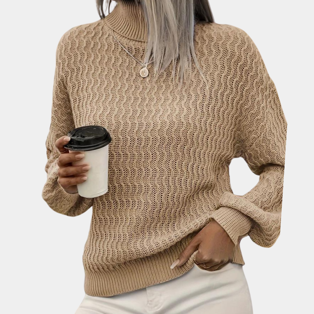 Daisy | Timeless Knit Turtleneck Pullover