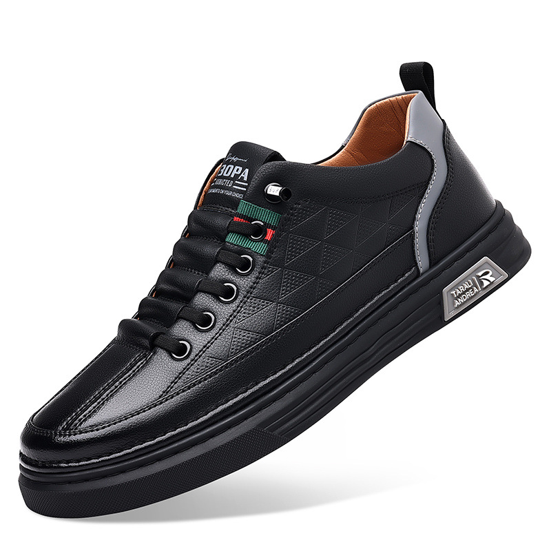 Hunter | Men's Leather Sneakers Casual Footwear