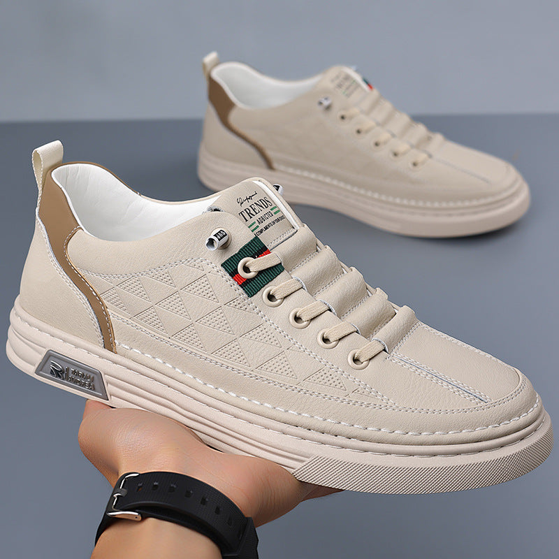 Hunter | Men's Leather Sneakers Casual Footwear