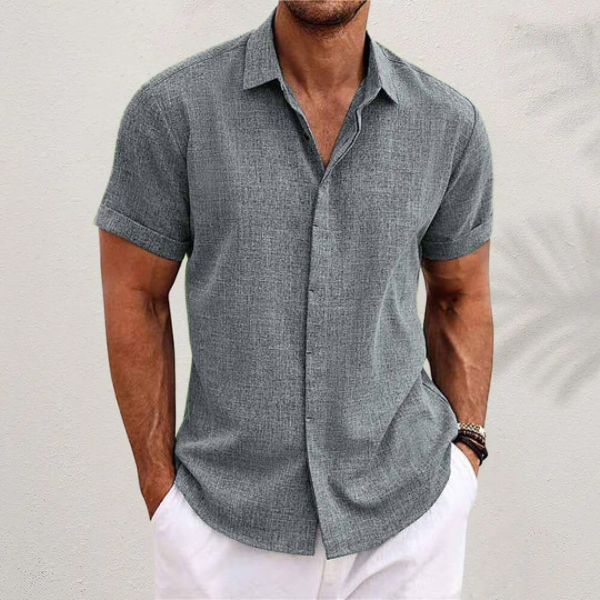 Jack | Men's Short Sleeve Linen Shirt