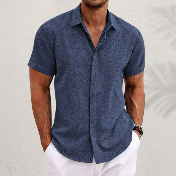 Jack | Men's Short Sleeve Linen Shirt