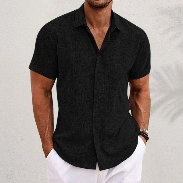 Jack | Men's Short Sleeve Linen Shirt