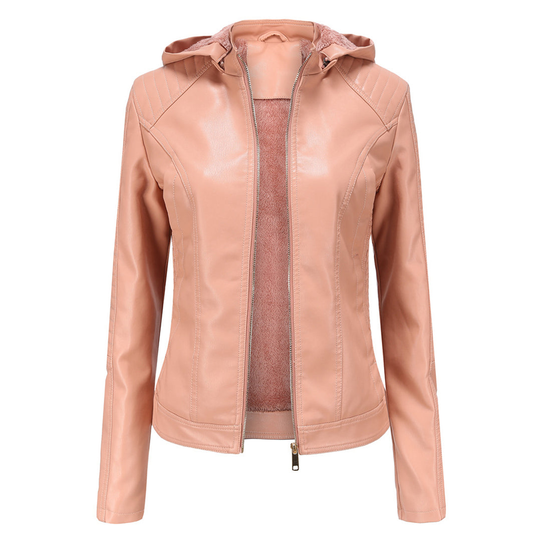 Versatile Stylish Leather Jacket  – Timeless Elegance