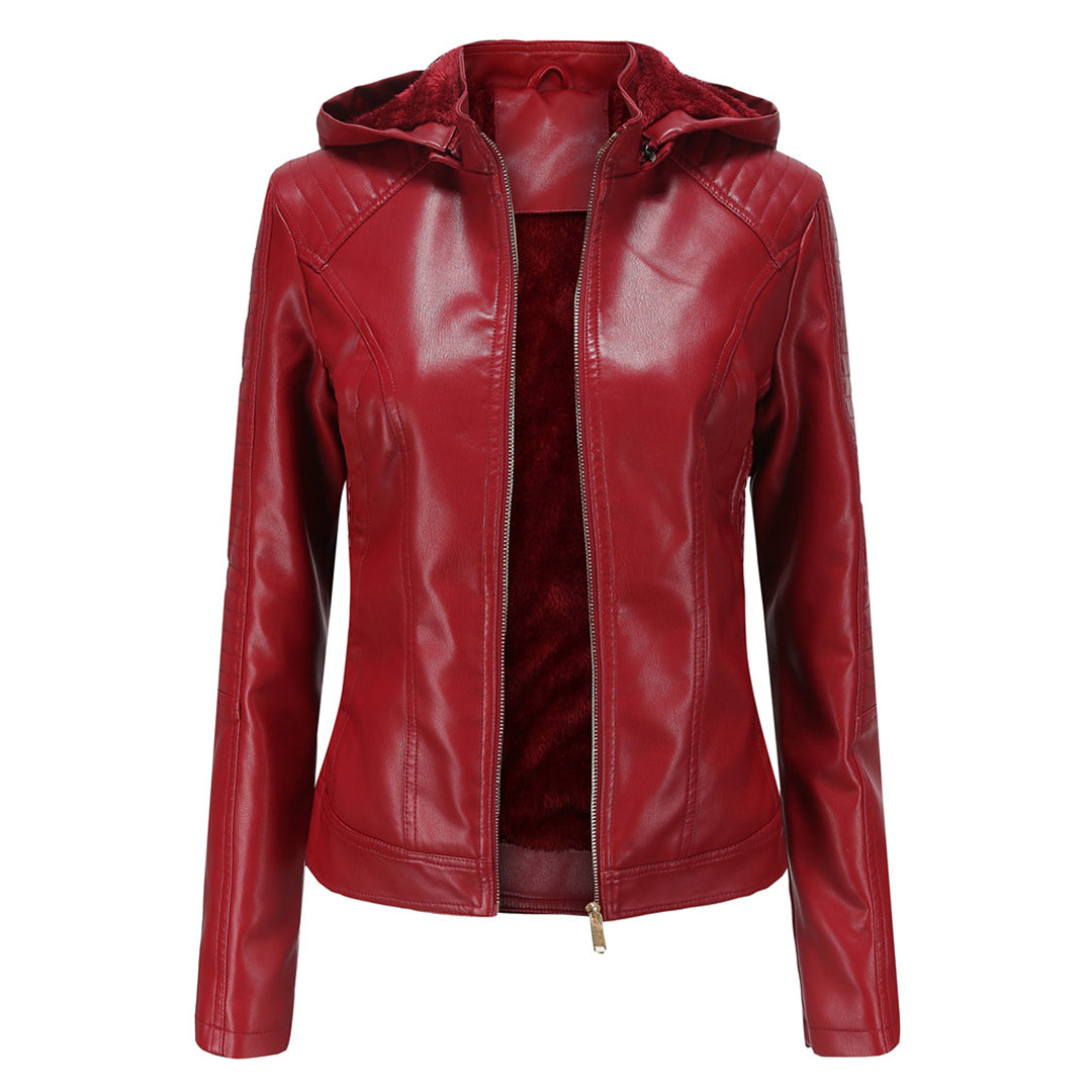 Versatile Stylish Leather Jacket  – Timeless Elegance