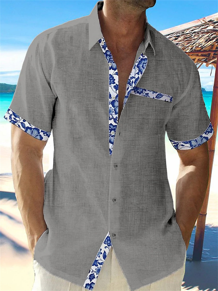 Harrison | Men's Casual Linen Shirt