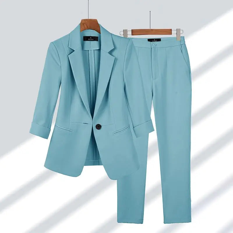 Lara | Women's 2-piece Set - Blazer & Pants