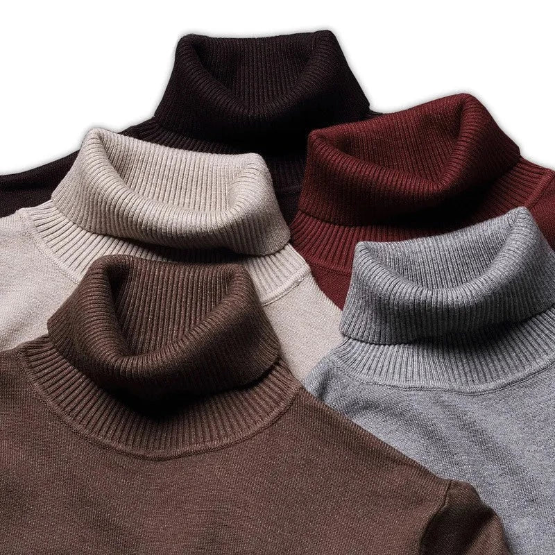 Sebastian | 100% Wool Turtleneck Pullover