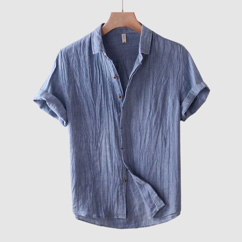 Zac | Men's Linen Bologna Shirt