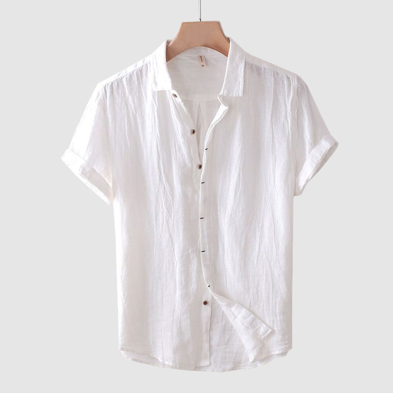 Zac | Men's Linen Bologna Shirt