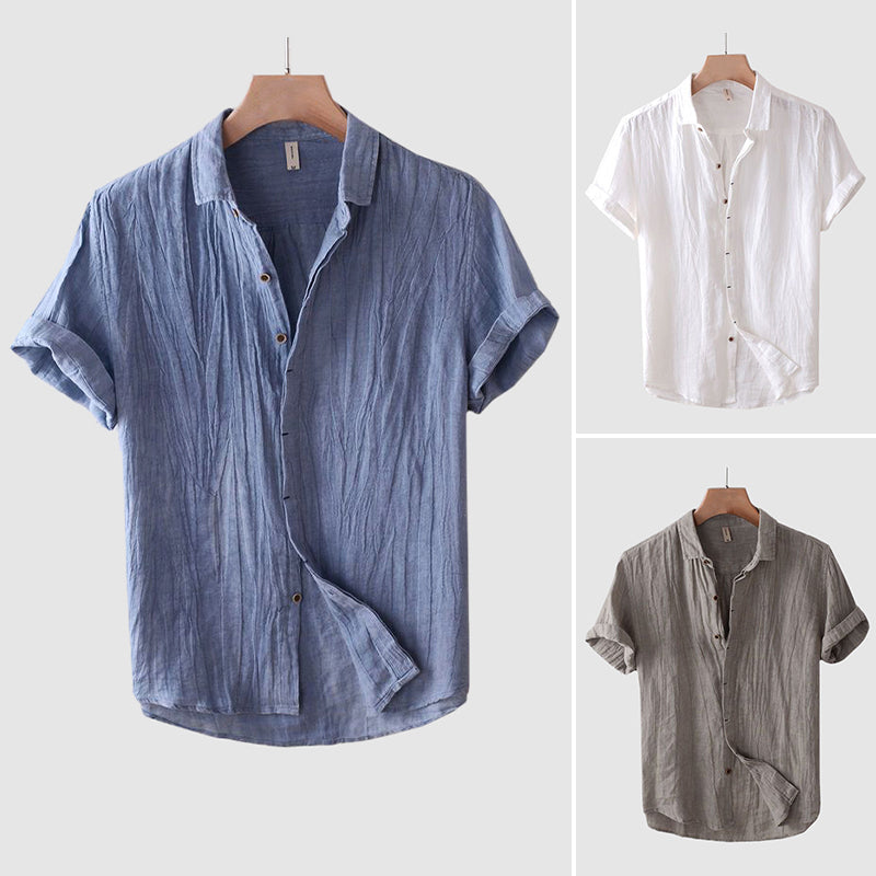 Zac | Men's Linen Bologna Shirt