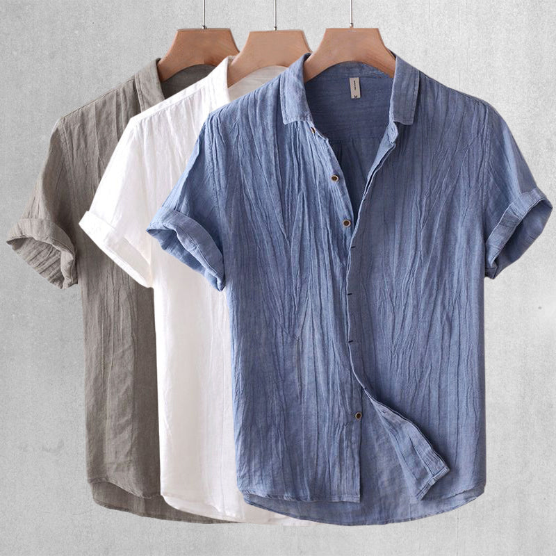 Zac | Men's Linen Bologna Shirt