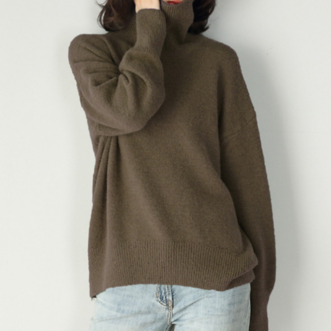 Zara | Fine Knit Turtleneck Sweater