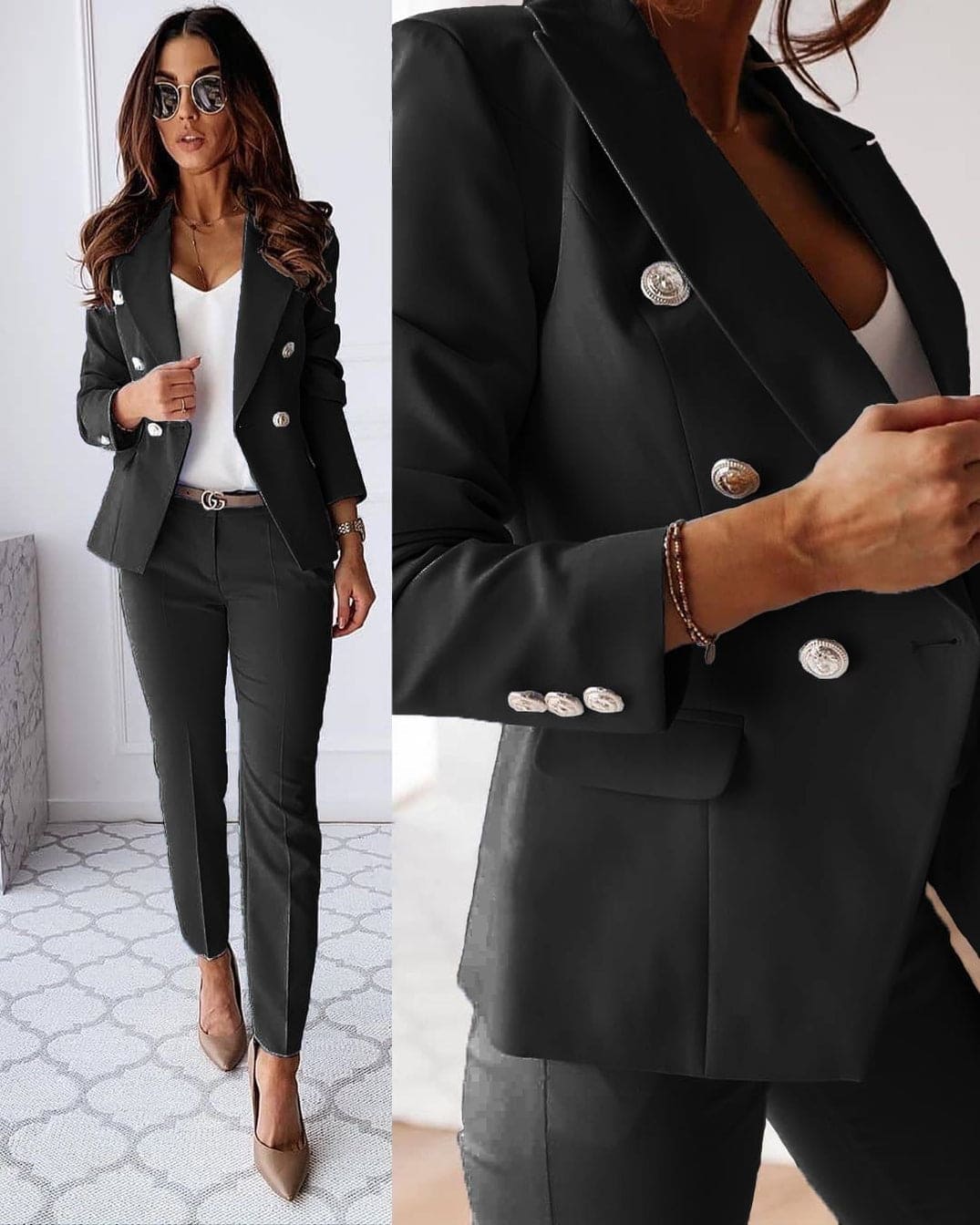 Trendy Women's Set for Fall and Winter Seasons
