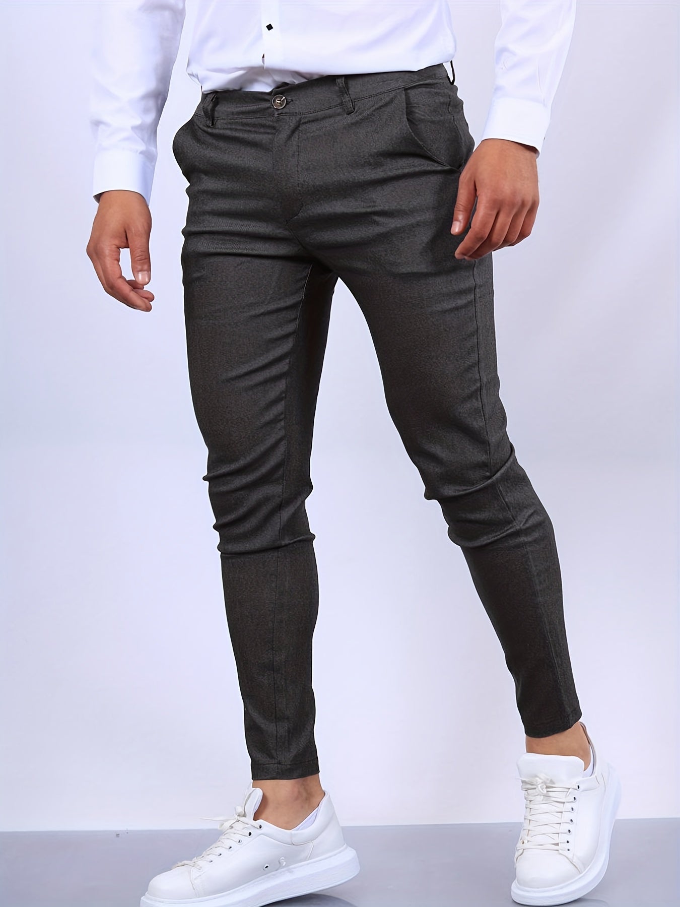 Jonas | Slim Fit Modern Men’s Trousers