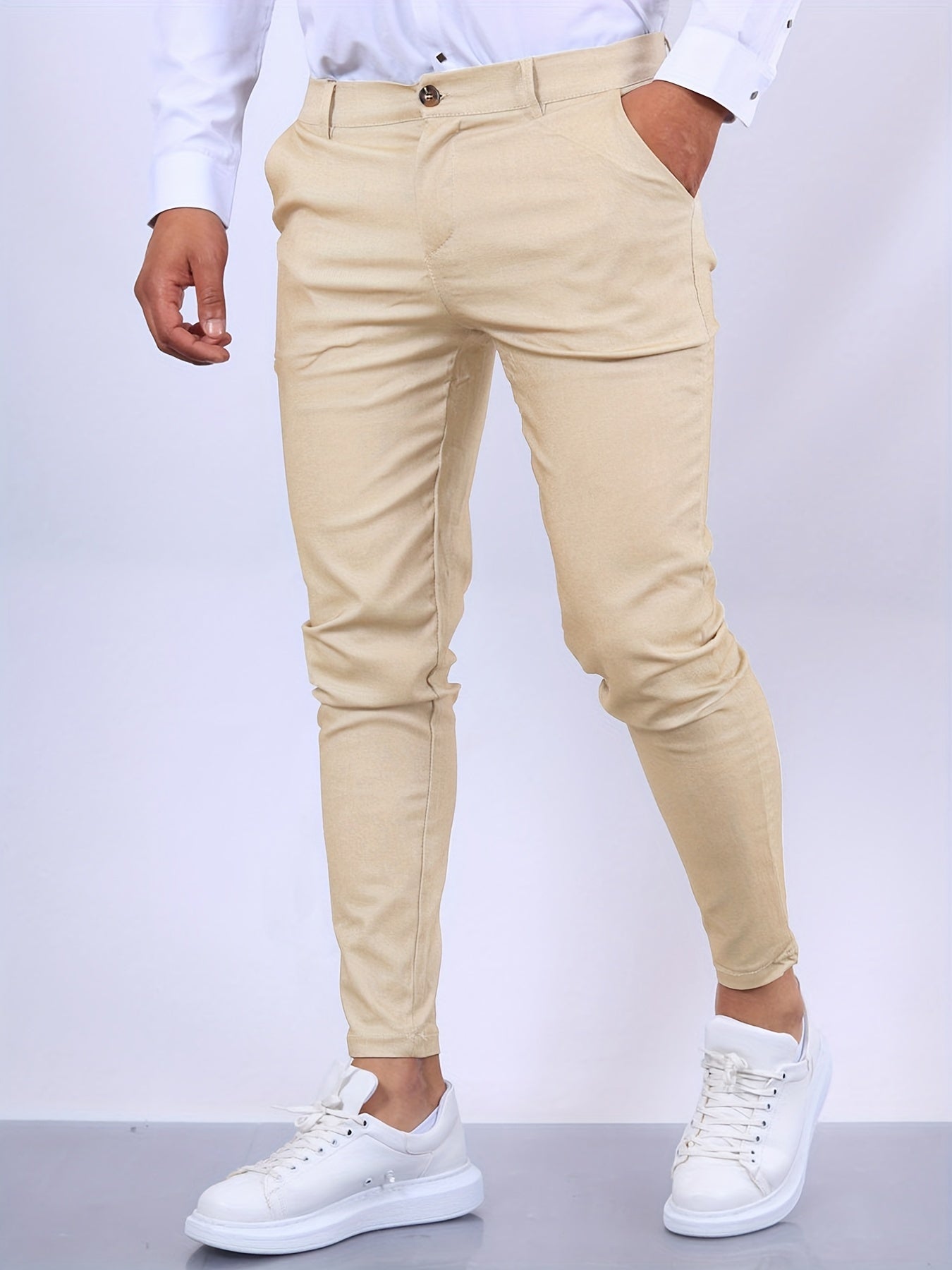 Jonas | Slim Fit Modern Men’s Trousers