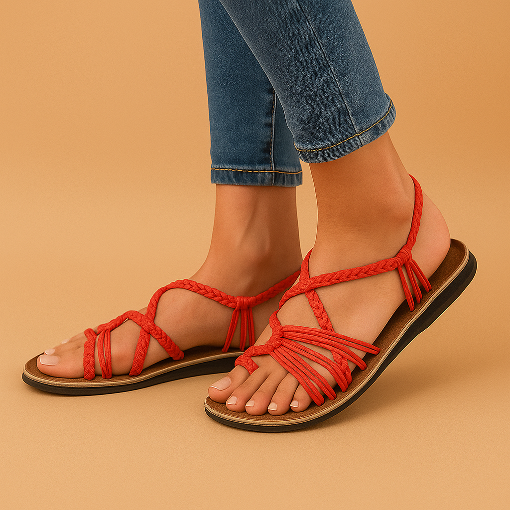 Bonnie | Colorful Women's Beach Sandals with Adjustable Straps
