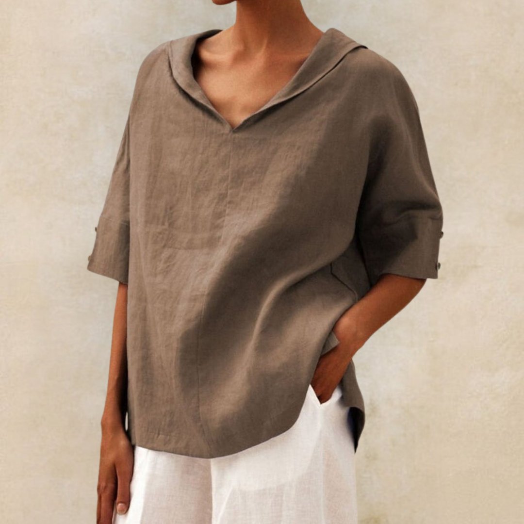 Lena | Soft Relaxed Fit Shirt
