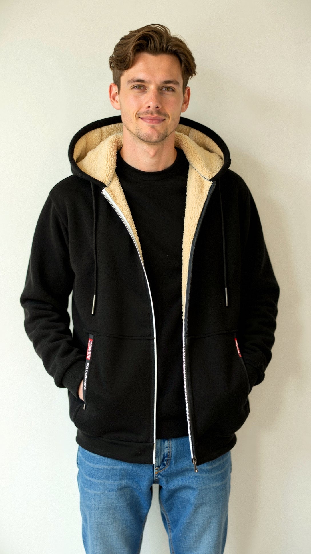 Kristoffer | Casual Cotton Zip Hoodie