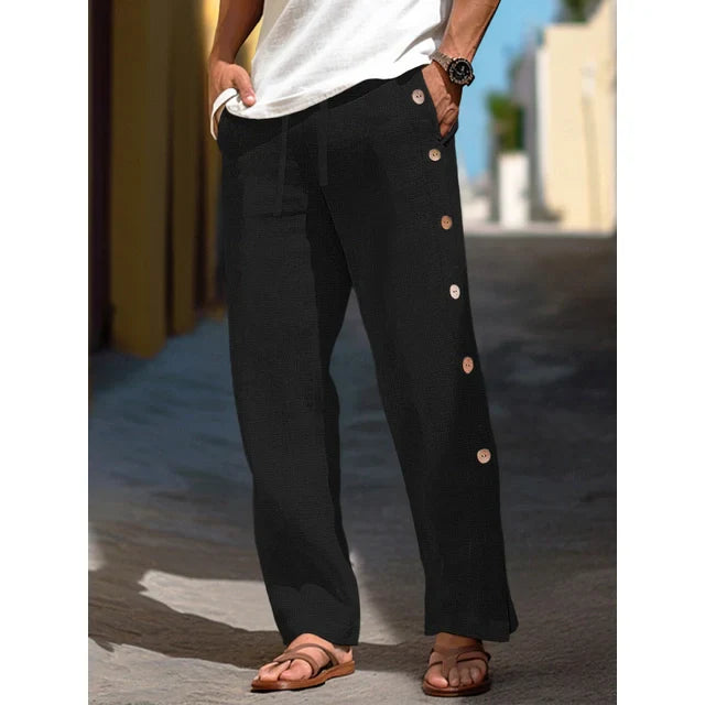 Hugo – Linen Men's Trousers
