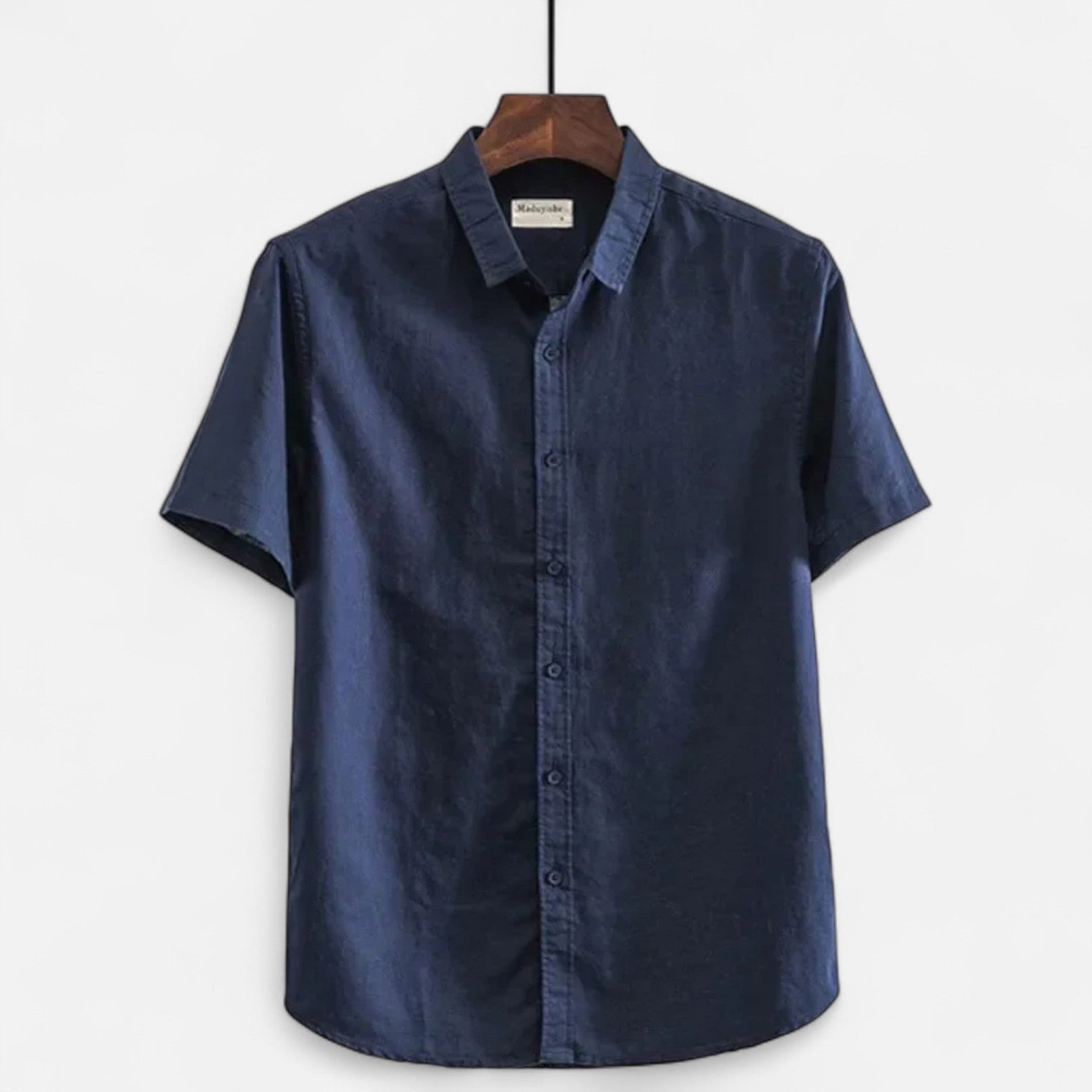 Hunter | Men's Linen Short-Sleeved Lightweight Shirt