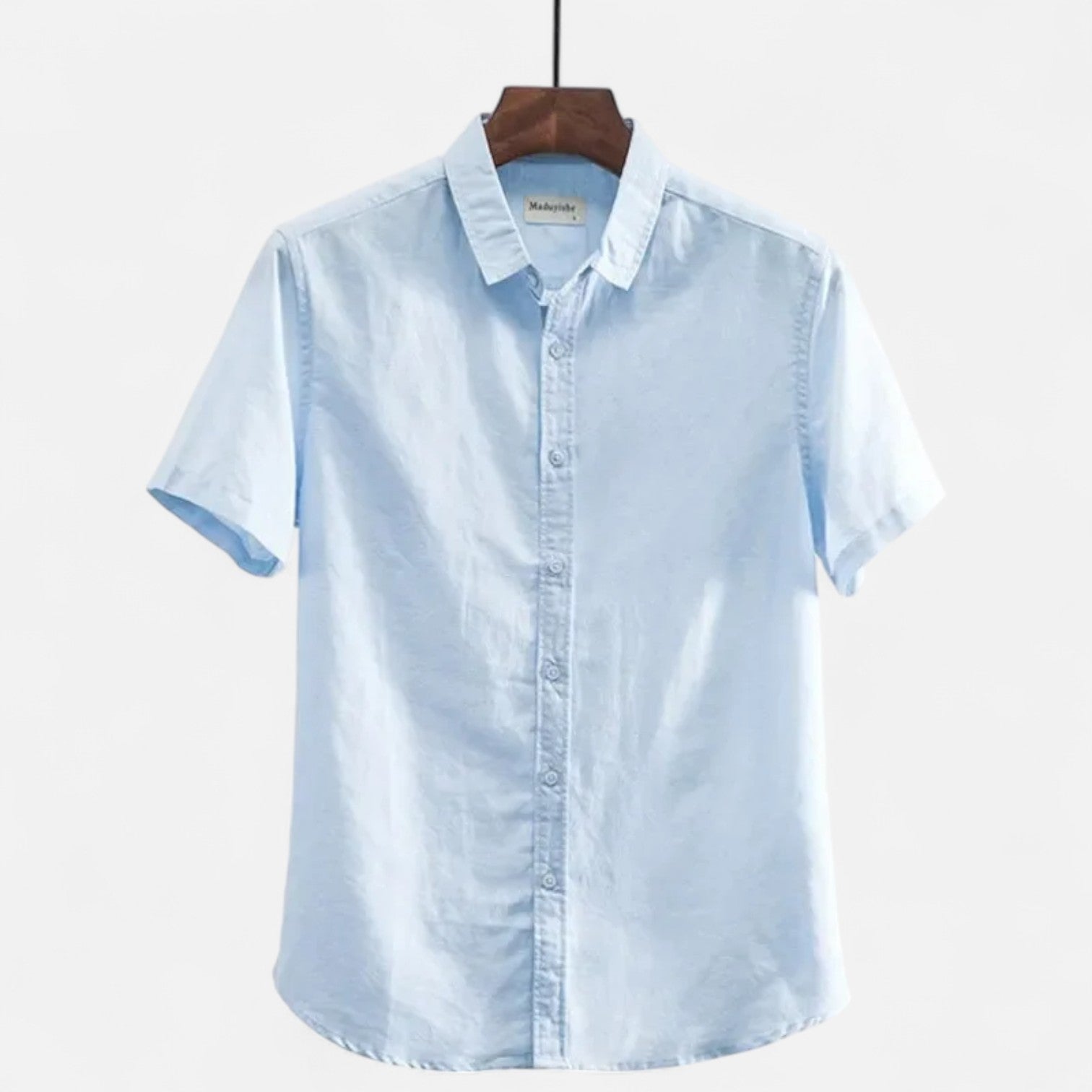 Hunter | Men's Linen Short-Sleeved Lightweight Shirt