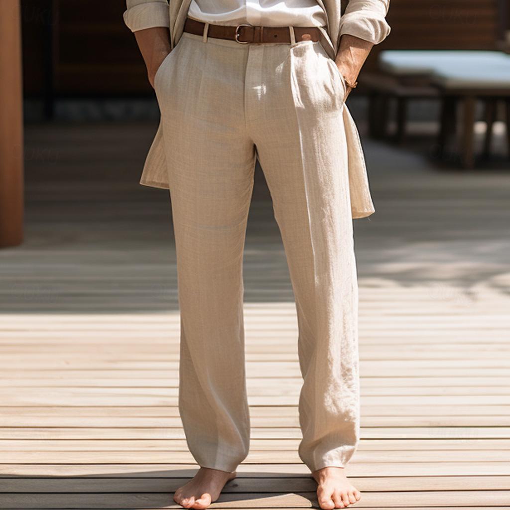 Lars – Linen Men's Trousers
