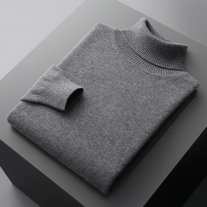 Otto | Premium Cashmere Turtleneck Pullover